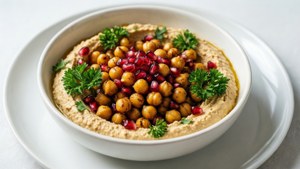 Pomegranate Chickpea Hummus