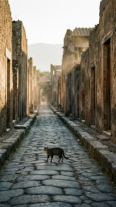 Pompeii's Alley Cat