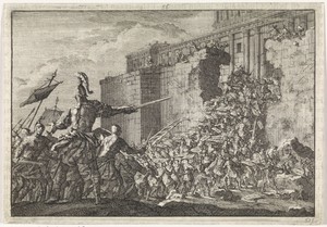 Pompeius verovert de Tempel te Jeruzalem