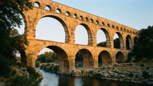 Pont du Gard Sunset