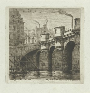 Pont-Neuf over de Seine in Parijs
