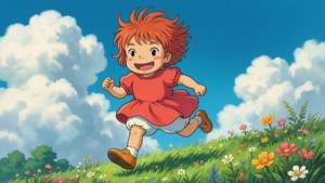 Ponyo on the Hill