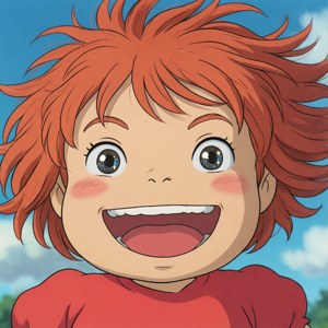 Ponyo's Happy Smile