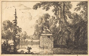 Pool in a Formal Garden