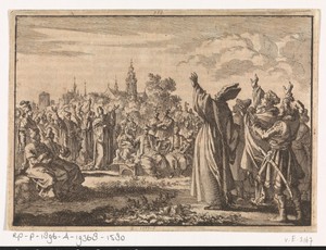 Poolse Rijksdag waarin door de ene partij Augustus II de Sterke en door de andere partij  Frans Lodewijk van Bourbon-Conti tot koning wordt uitgeroepen, 1697