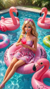 Poolside Paradise Barbie