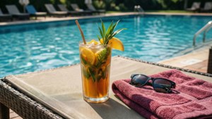 Poolside Refreshment