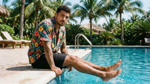 Poolside Relaxation