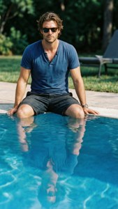 Poolside Relaxation