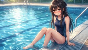 Poolside Shyness