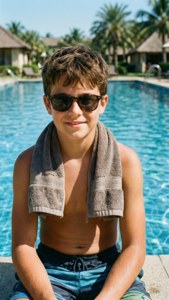 Poolside Vacation