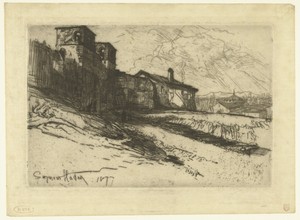 Poort van het kasteel van Burgos