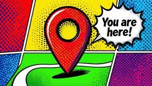 Pop Art Comic Pin