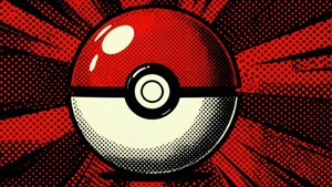 Pop Art Comic Pokeball
