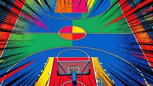 Pop Art Court Lines