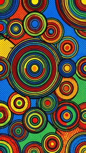Pop Art Dot Circle