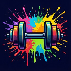 Pop Art Dumbbell