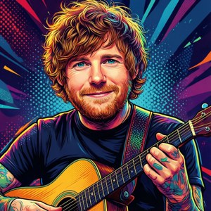 Pop Art Ed Sheeran