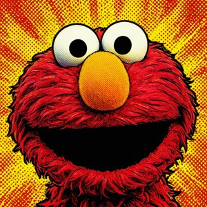 Pop Art Elmo