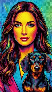 Pop Art Fur Mama
