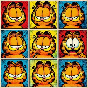 Pop Art Garfield