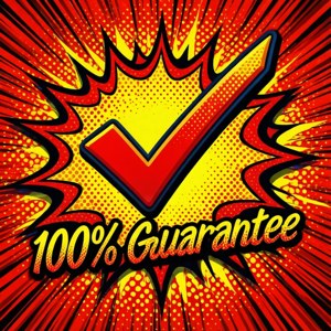 Pop Art Guarantee Badge
