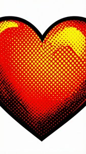 Pop Art Heart