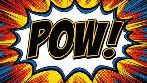 Pop Art POW Bubble