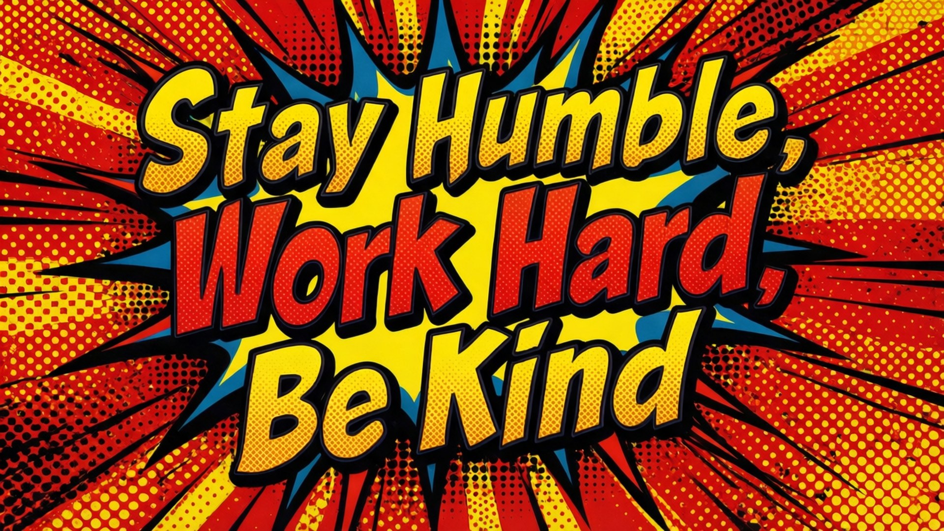 Pop Art Power Quote by Wallpapers.art Studio