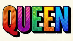 Pop Art Queen Typography