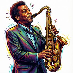 Pop Art Sax