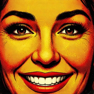 Pop Art Smile
