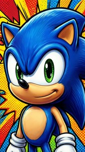 Pop Art Sonic