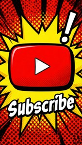 Pop Art Subscribe Comic
