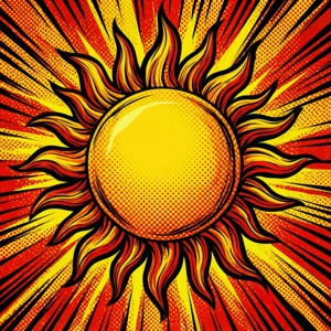 Pop Art Sun