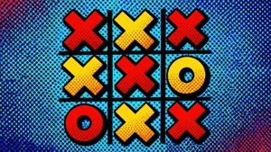 Pop Art Tic Tac Toe