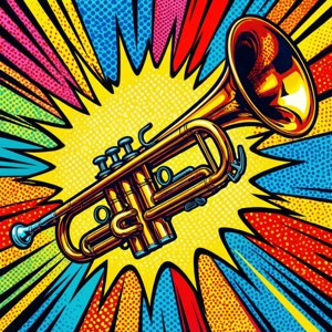 Pop Art Trumpet