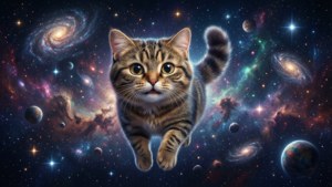 Popcat in Space