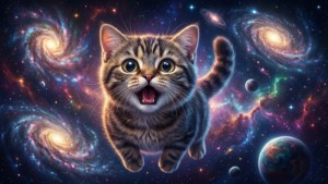 Popcat in Space