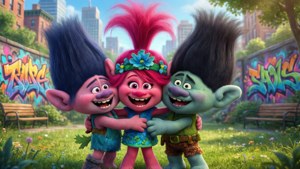 Poppy and Friends Hug