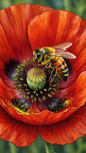 Poppy Bee Pollen