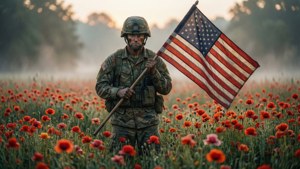 Poppy Field Soldier