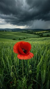 Poppy in the Storm