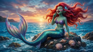 Poppy Mermaid