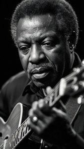 Pops Guitar Portrait