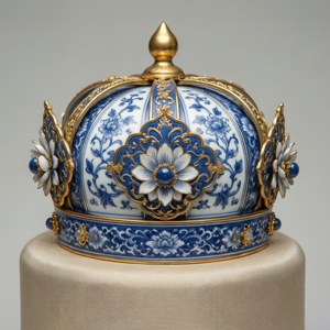 Porcelain Imperial Crown