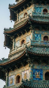 Porcelain Tower Detail