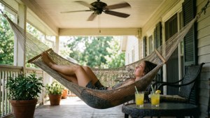 Porch Hammock Lemonade