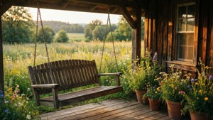 Porch Swing Meadow