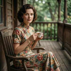 Porch Tea Time